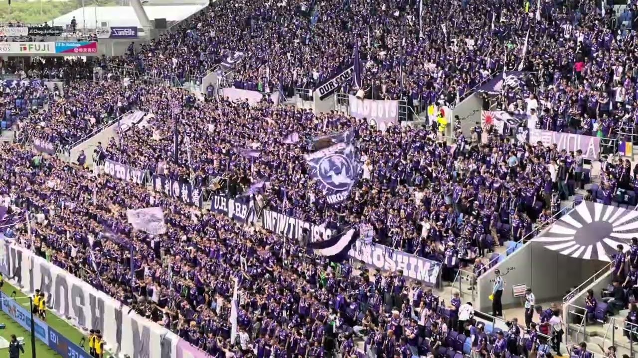 20251004 J1第33節 サンフレッチェ広島 vs FC町田ゼルビア 『チャント』#sanfrecce #エディオンピースウィング広島