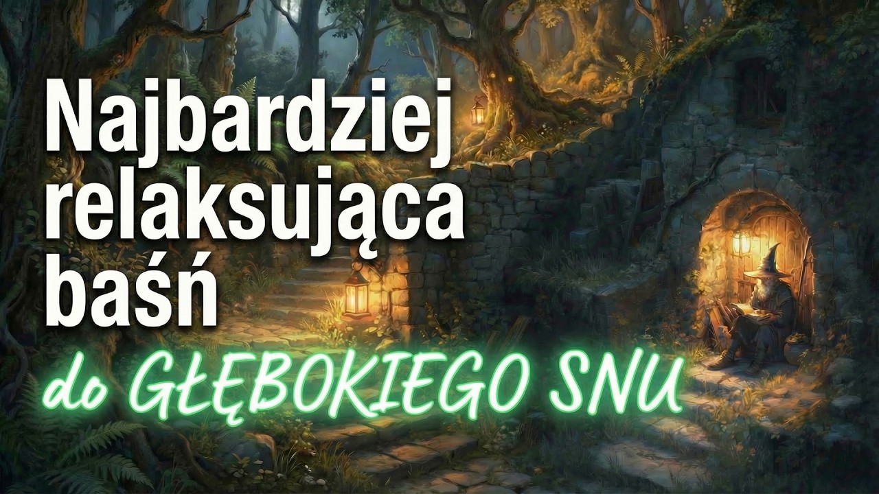 😴 Najbardziej RELAKSUJĄCA baśń na dobranoc dla GŁĘBOKIEGO SNU 💤 Zapomnij o bezsenności