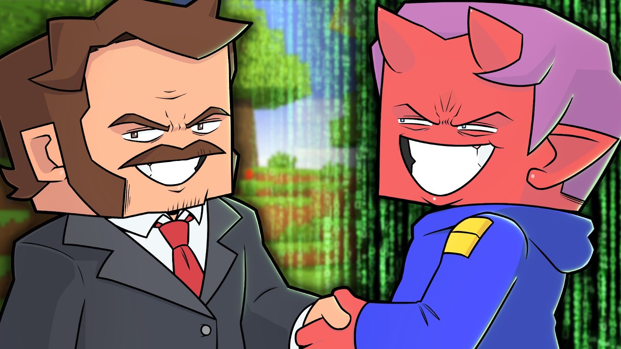 Schlatt let me ruin his Minecraft Server with Animation..
