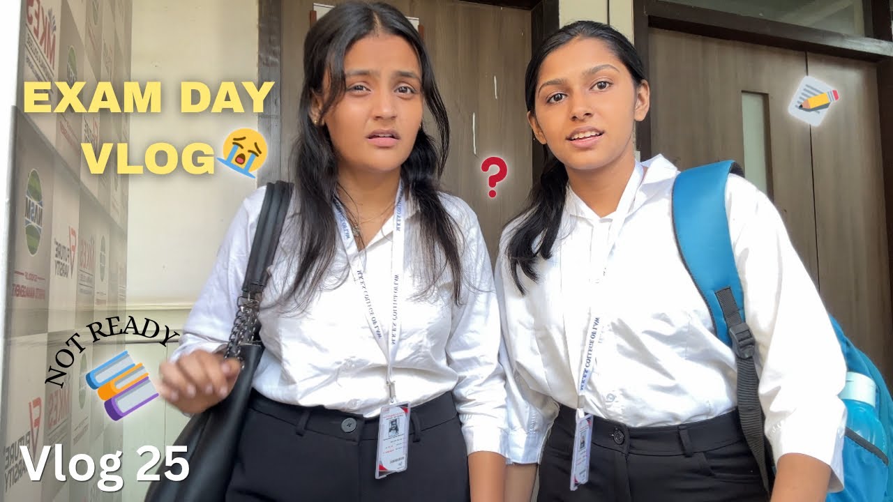Right Before My *Exam*😵‍💫 | Unfiltered khushi | College vlog