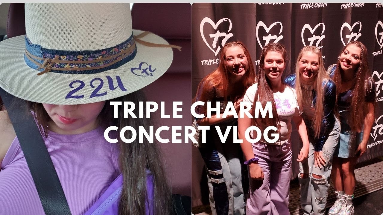 TRIPLE CHARM CONCERT VLOG @triplecharm