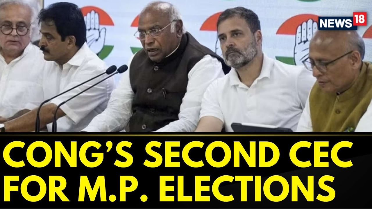 More Than 60 Seats Are To Be Discussed In The Second Congress CEC Meeting For M.P. | News18