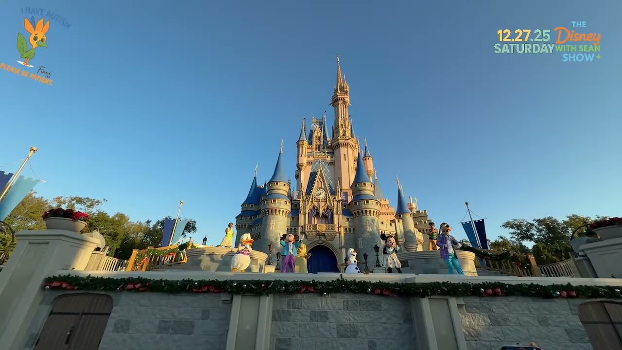 Let the Magic Begin Opening Show | Magic Kingdom Morning Ceremony | Dec 27 2025 Disney World