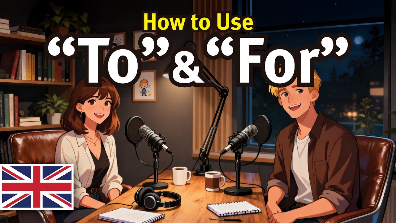 TO vs FOR in English 😱 Stop Making These Mistakes! | Easy Grammar for Beginners