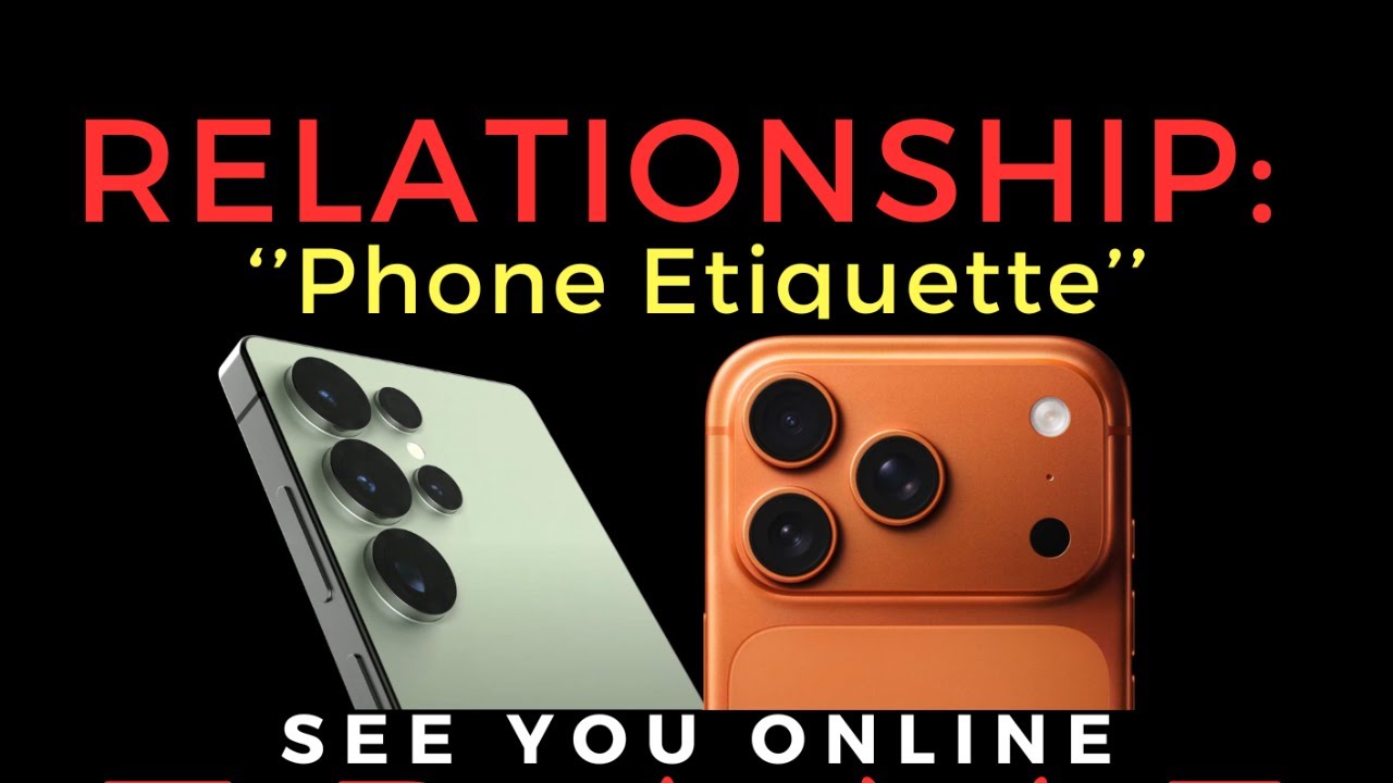 TRAME Session NOVEMBER 2025 ''Relationship & Phone Etiquette'' (100 level - 200 level)