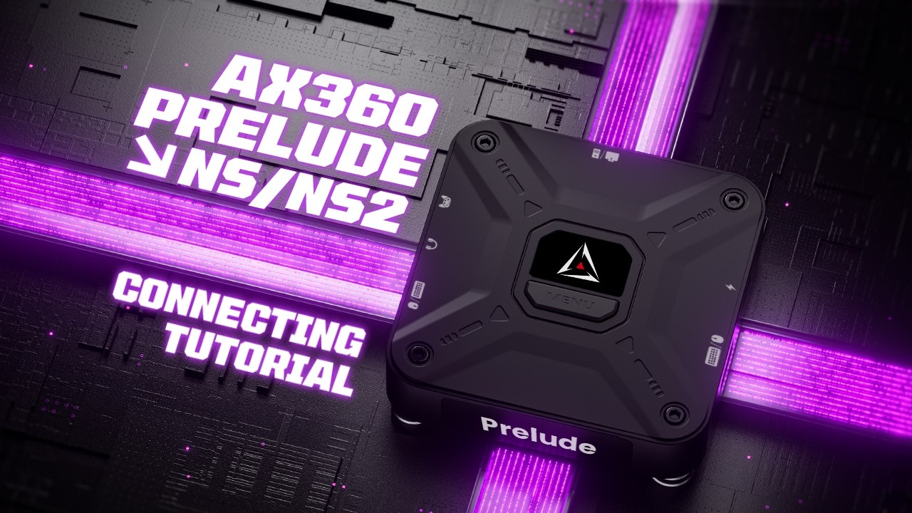 How to Connect AIMZENIX AX360 PRELUDE to NS/NS2#fpsgaming #aimzenix