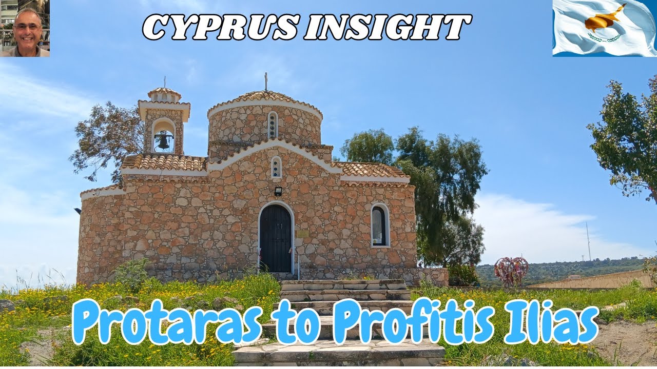 Places to visit in Protaras Cyprus - Profitis Ilias Church.