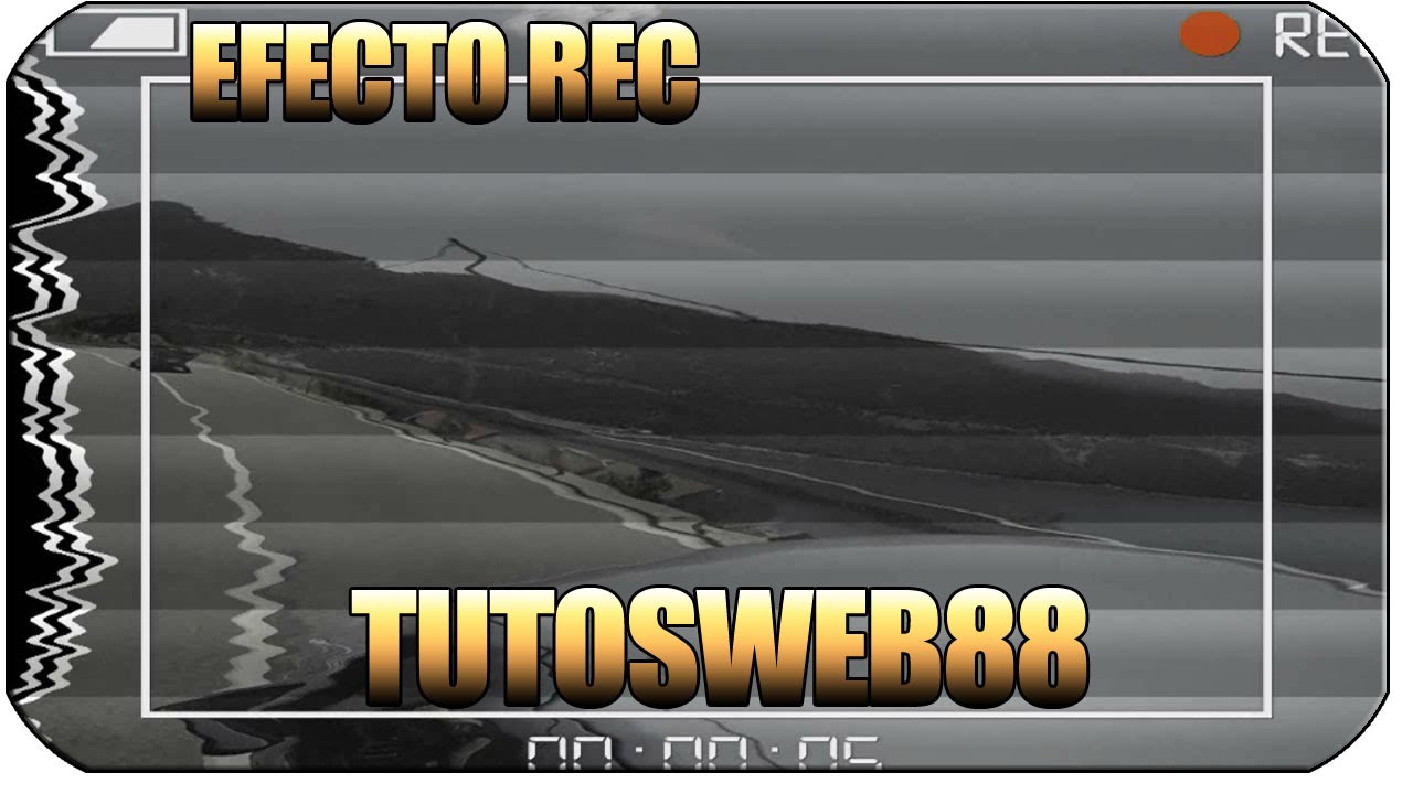 Efecto Rec overlay Sony Vegas tutorial