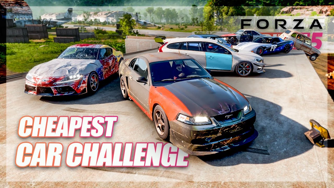 Forza Horizon 5 - The CHEAPEST Car Challenge!