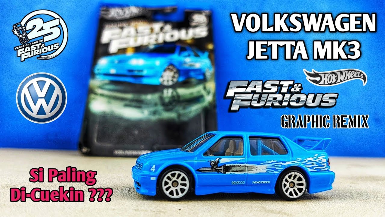 Eps787 JARANG DILIRIK?? VOLKSWAGEN JETTA MK3 HOT WHEELS FAST & FURIOUS GRAPHIC REMIX SERIES 2025