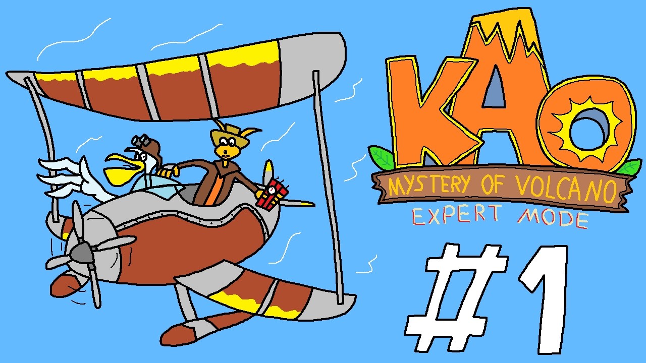 Chottue plays Kao the Kangaroo: Mystery of the Volcano EXPERT MOD (1/3)