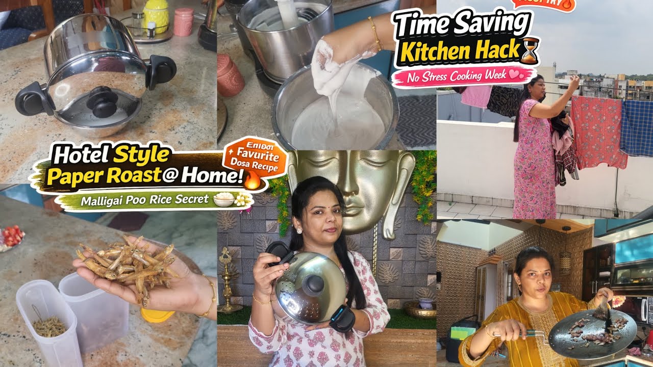 ✨ Productive Day 💃 Tension free working days ✅ Most useful kitchenware review, dosa tawa, rice stai