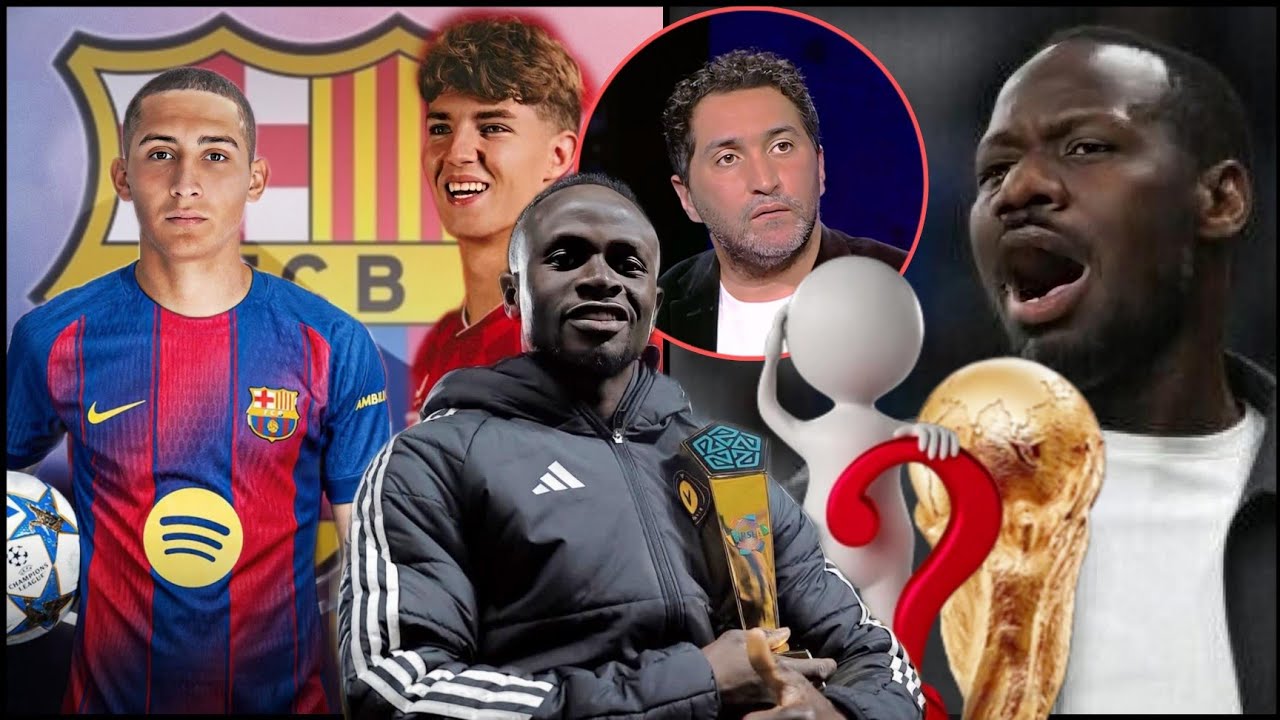 🤯Nabil Djellit craint pour Pape Thiaw “Ça peut coûter un Mondial” - Sadio sauveur, Barça Mercato 🗞
