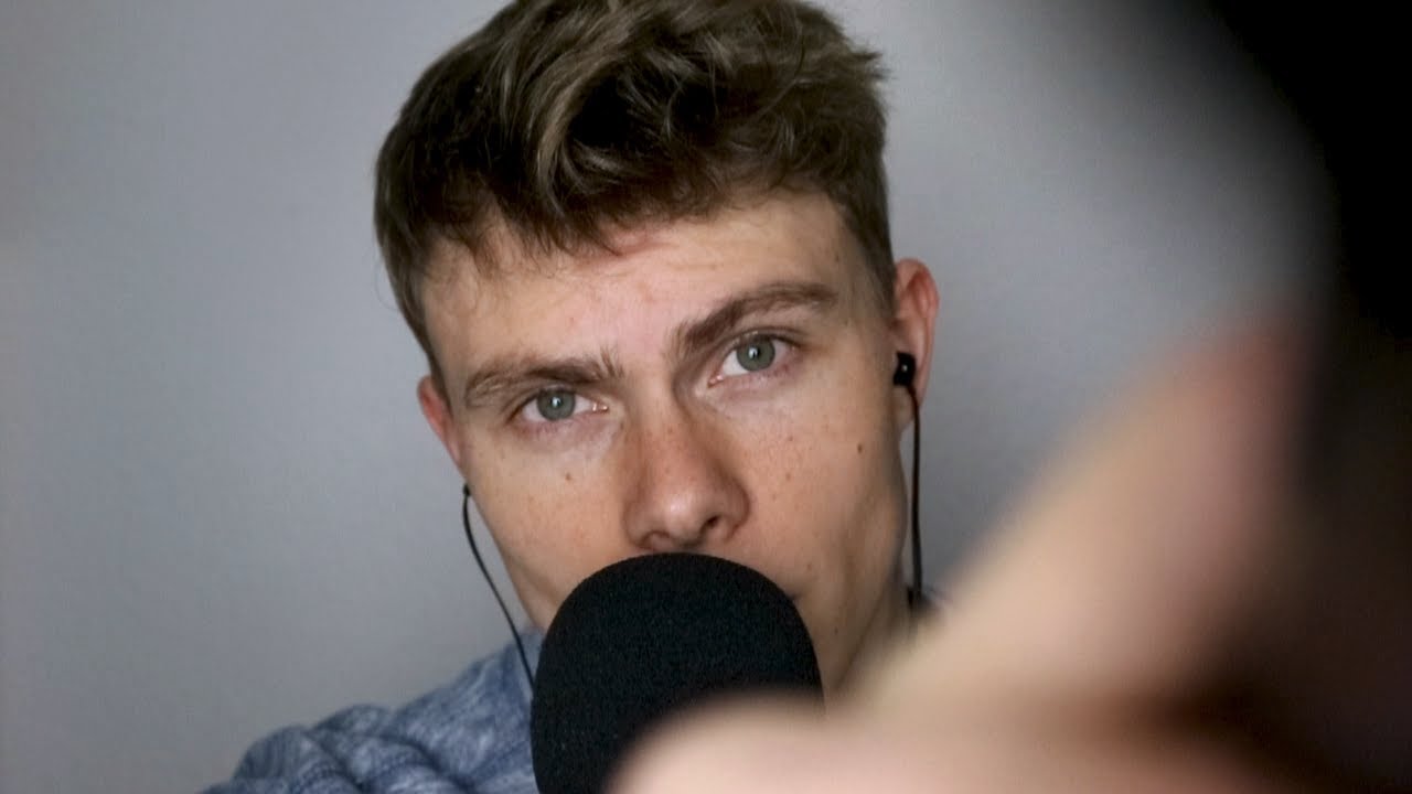 ASMR - Positive Affirmations and Face Touching/Brushing