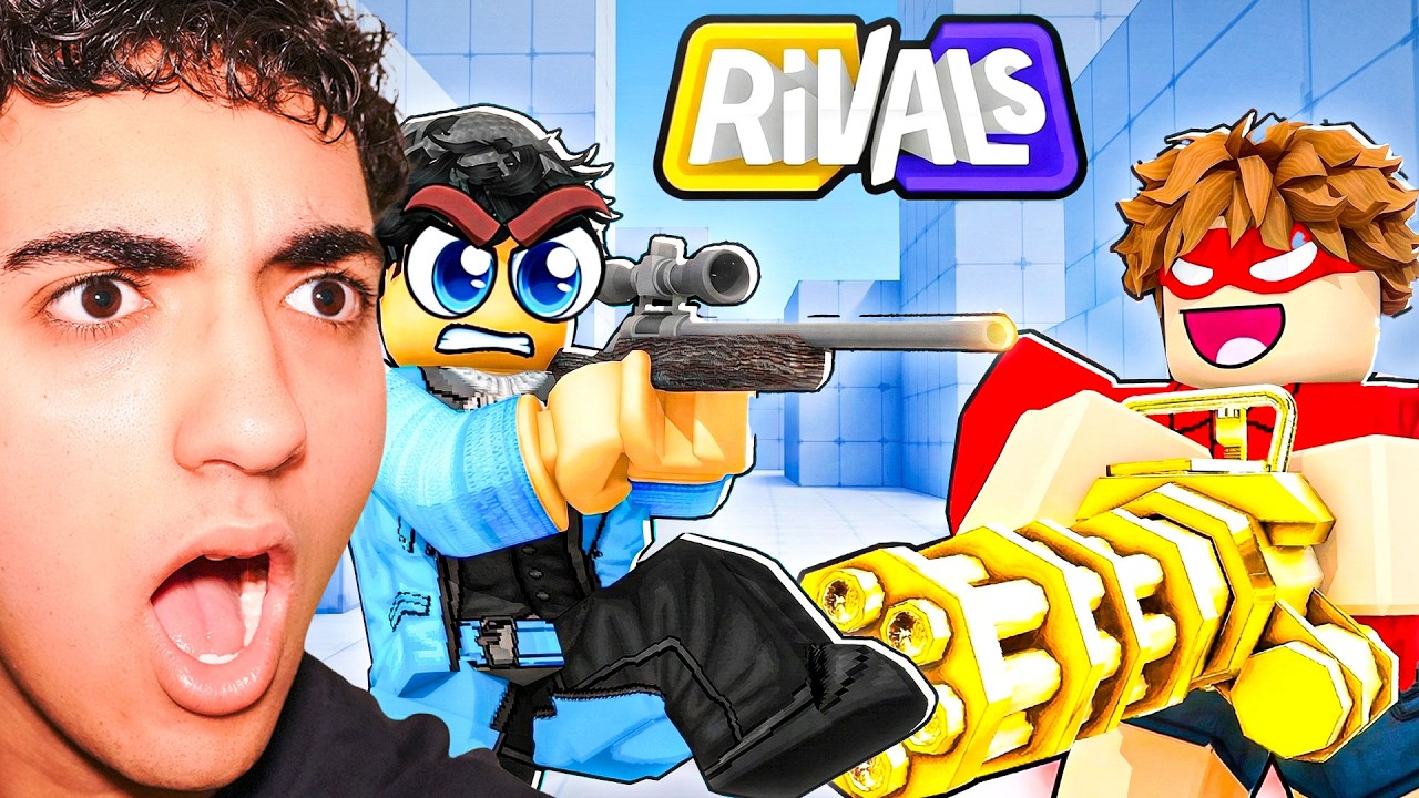 Learning ROBLOX RIVALS With KAYE!