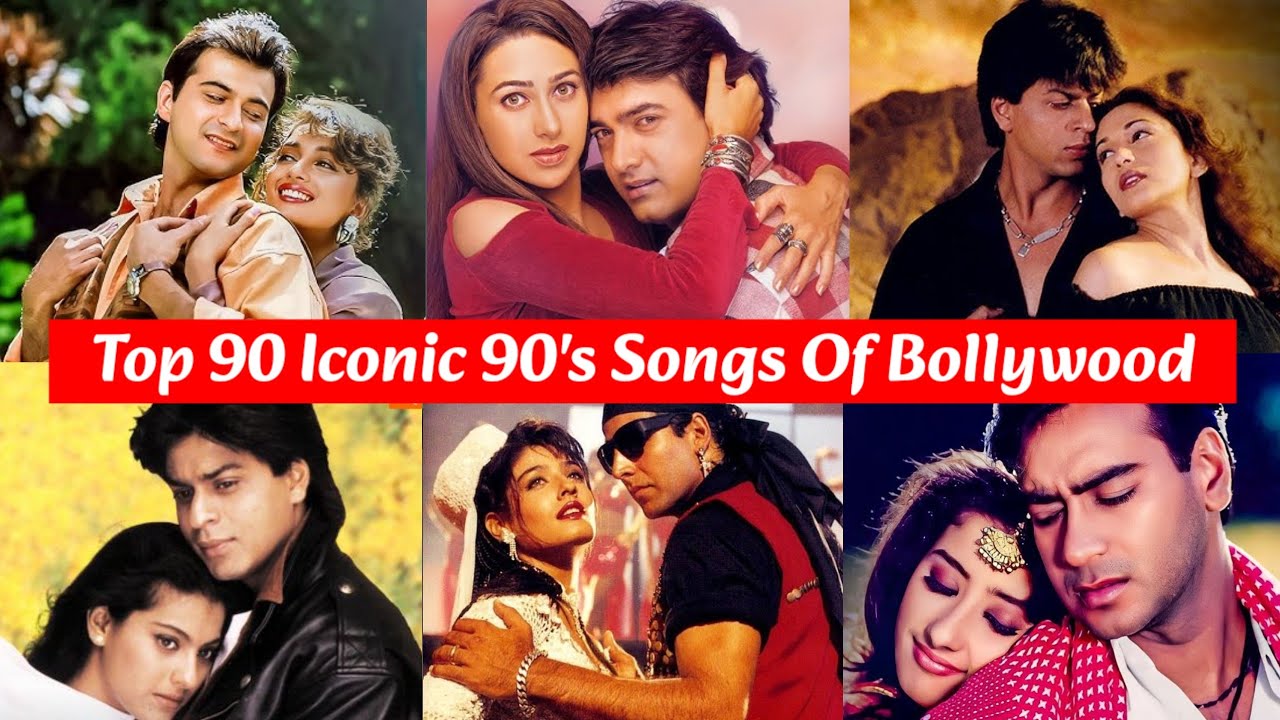 Top 90 Iconic 90's Songs Of Bollywood | Aesthetic Verse 