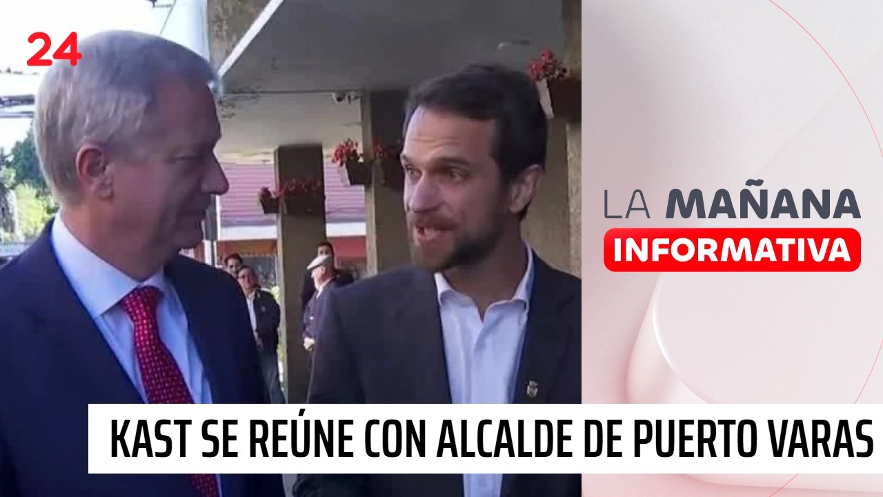 Kast se reúne con alcalde de Puerto Varas: 