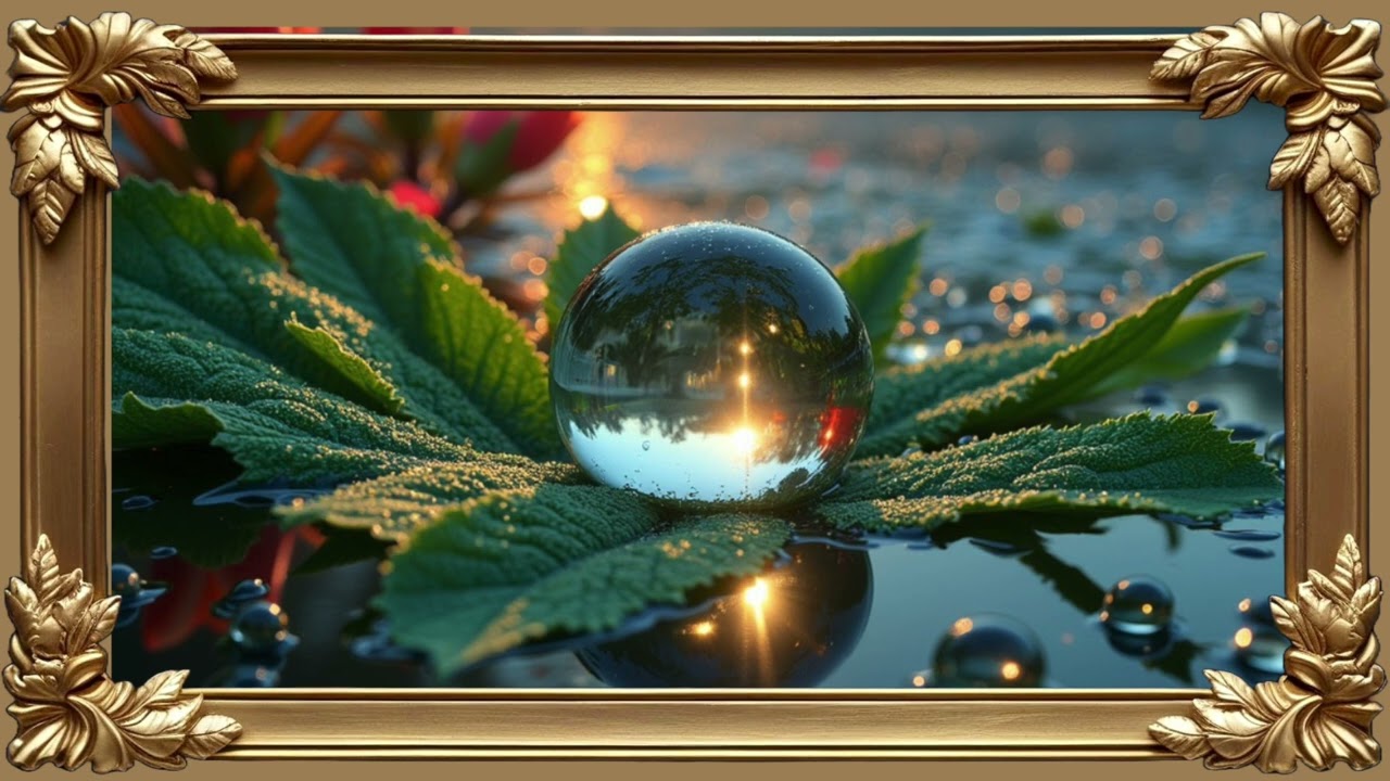 Ecran de veille TV, TV screensaver, Magnifique Tableau ..