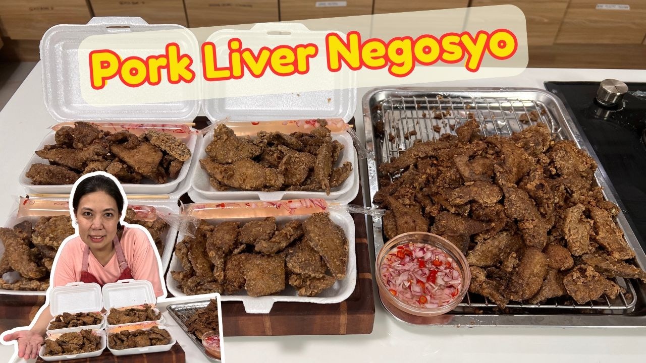Fried Pork Liver Recipe pang Negosyo
