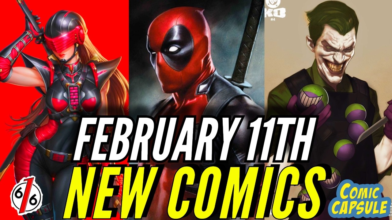 NEW COMIC BOOKS RELEASING FEBRUARY 11TH 2026 DC  MARVEL COMICS PREVIEWS COMING OUT THIS WEEK #comic