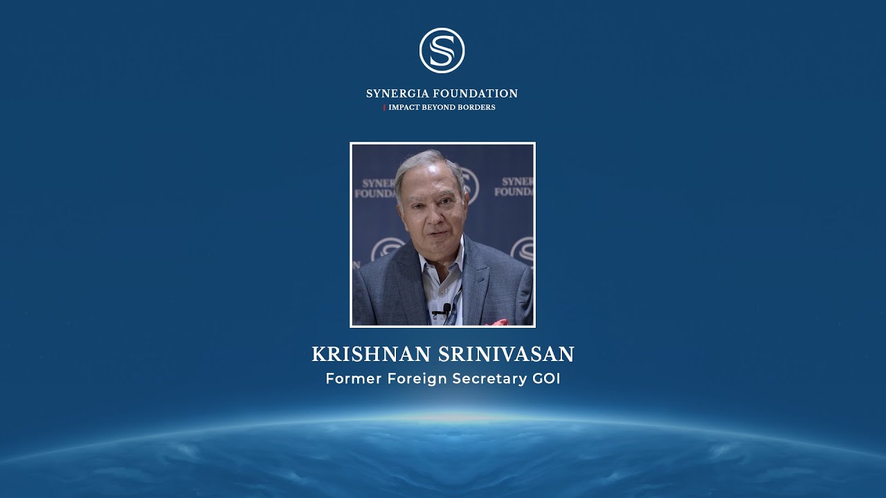 Krishnan Srinivasan at the Synergia Conclave 2019