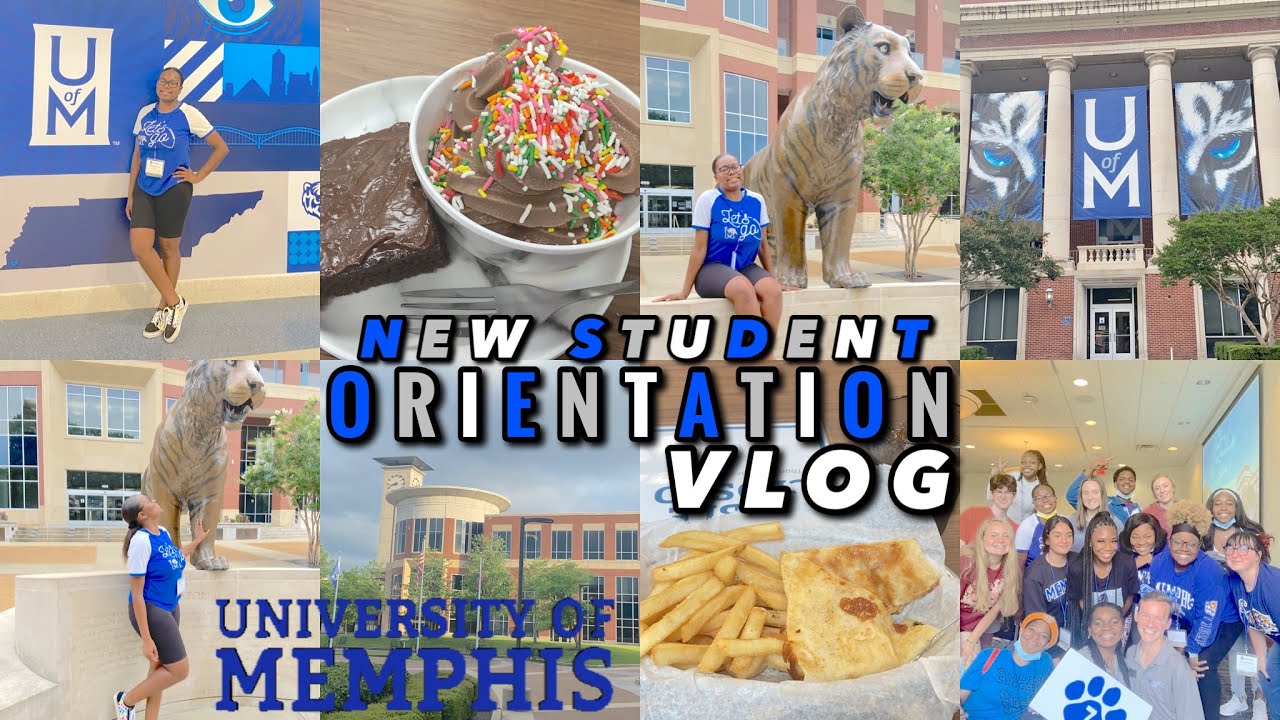 New Student Orientation Vlog 🤩 | University of Memphis 🐯💙