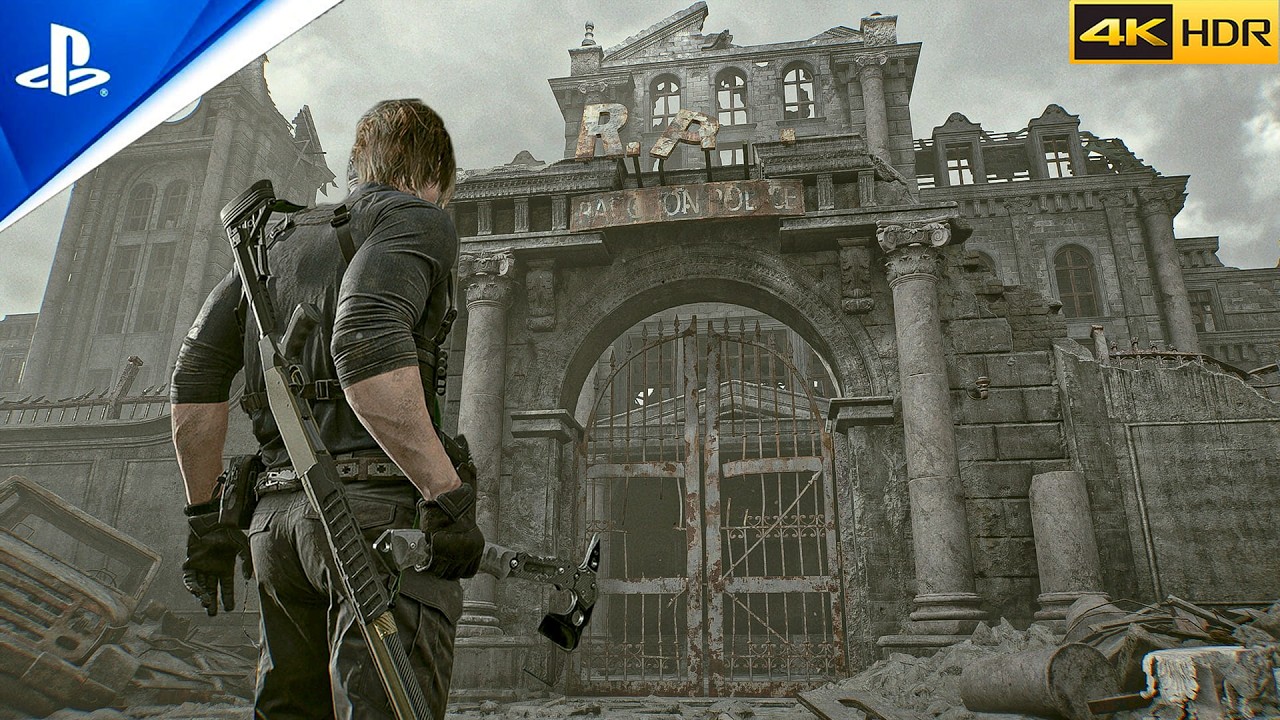 Resident Evil Requiem 9 - Leon Returns to Raccoon City Police Department [PS5 PRO 4K HDR]