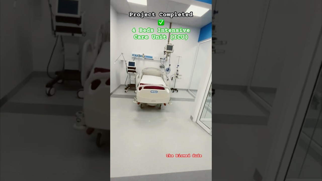 Intensive Care Unit (ICU) completed ✅ #shorts #biomedical #icu #hospital
