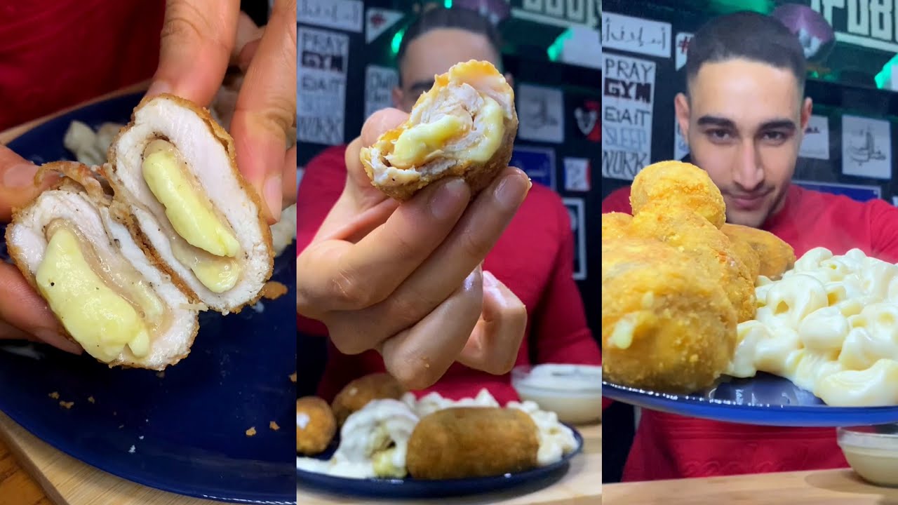 كوردن بلو بطريقة عظميتوو | احلا مكرونة وايت صوص 🔥
