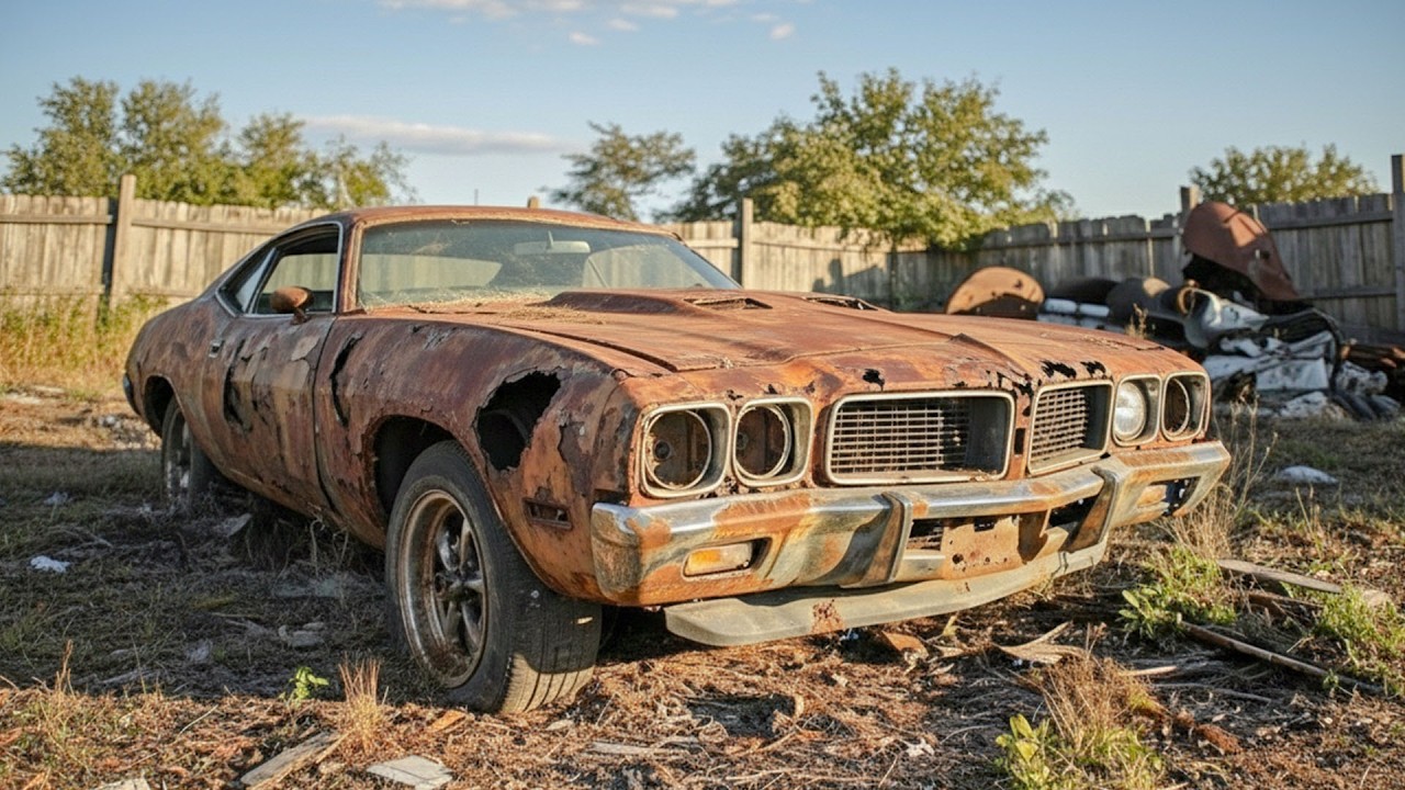 ASMR Restoration of The Back to 1970 — Inside the Legendary Dodge Charger