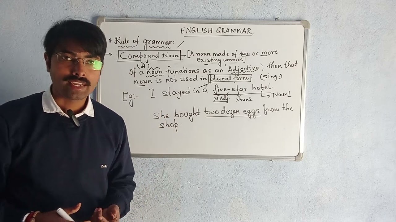 COMPOUND NOUN*(Rule of Grammar)*