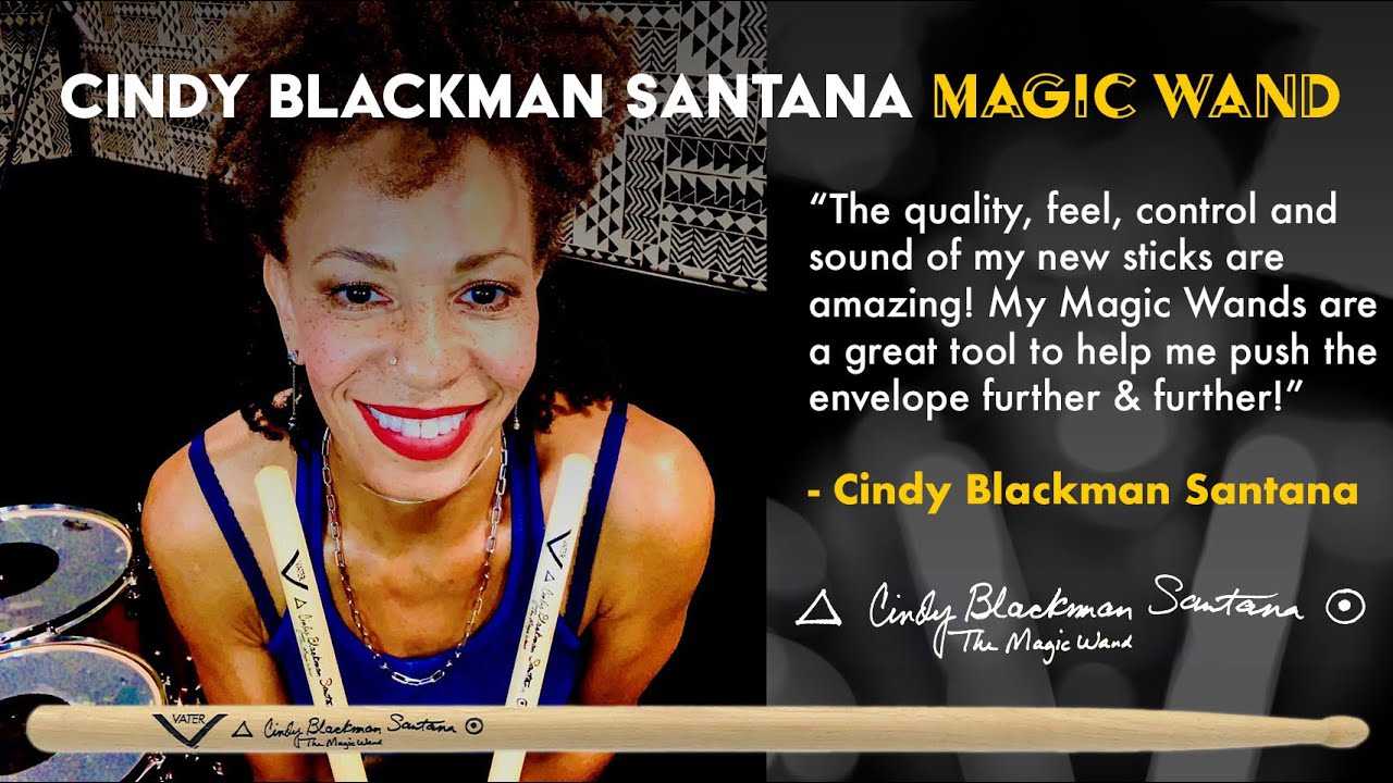 Vater Cindy Blackman Santana Magic Wand Drumstick Model