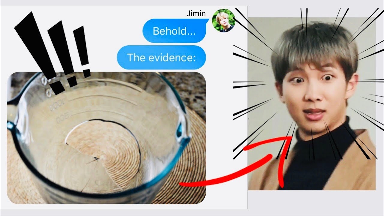 BTS Texts - Who Broke the Measuring Cup?