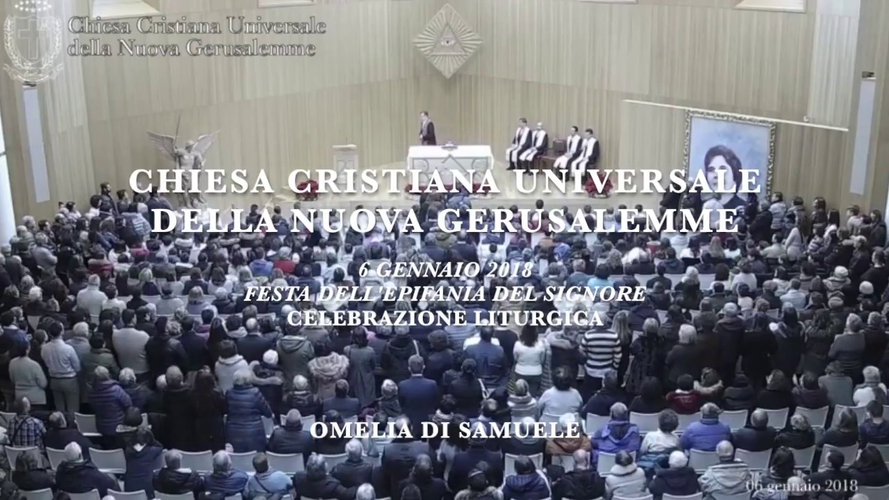 06/01/18 Festa dell'Epifania del Signore