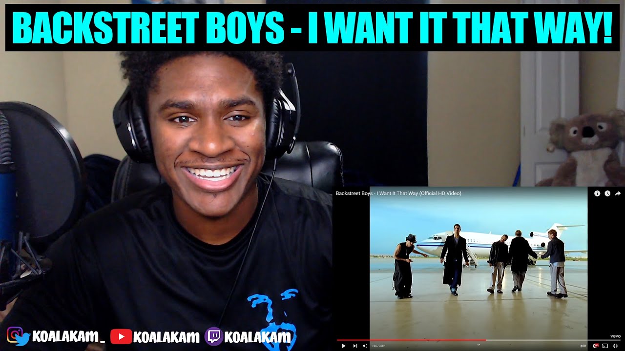 my FIRST time HEARING Backstreet Boys - I Want It That Way (Official HD Video) (reaction!)