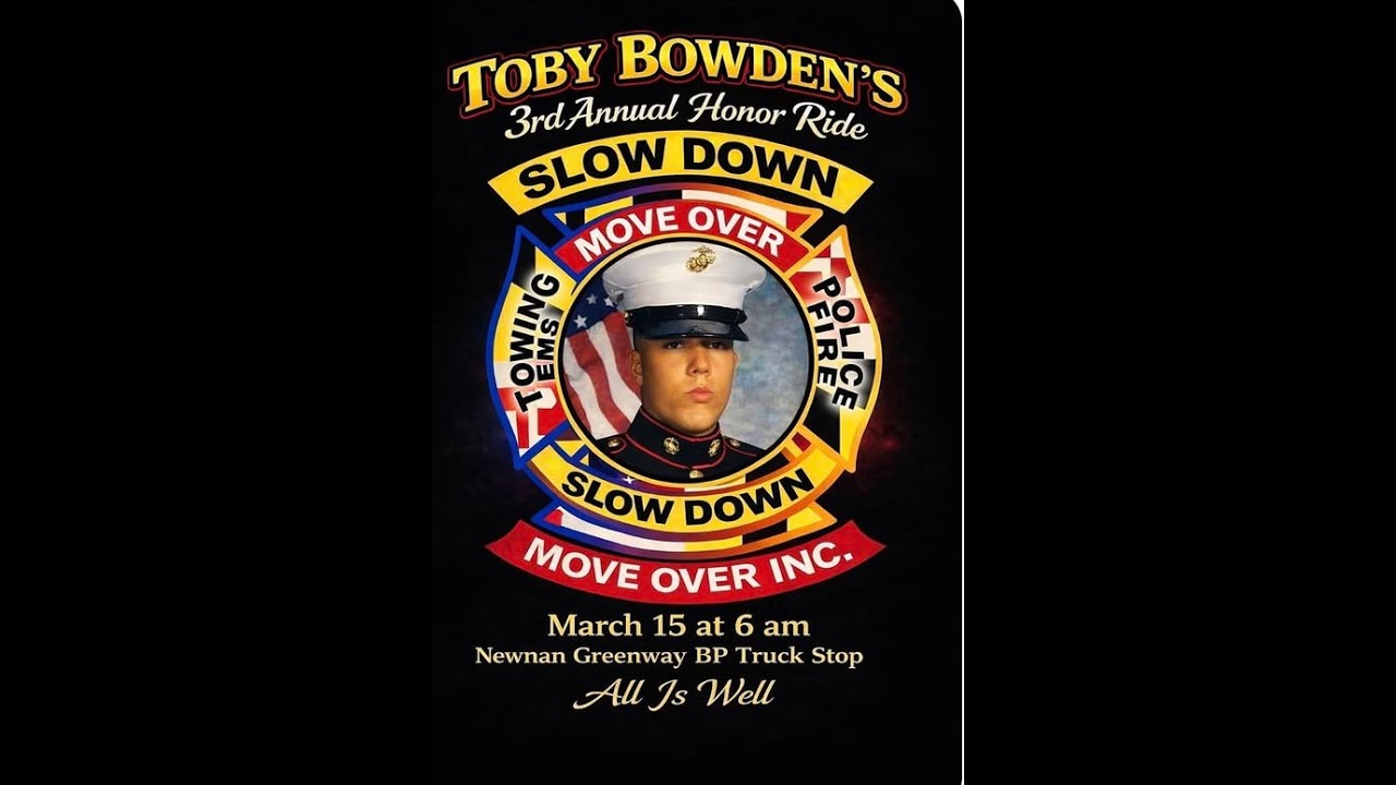 Toby Bowden Honor  Ride 2026