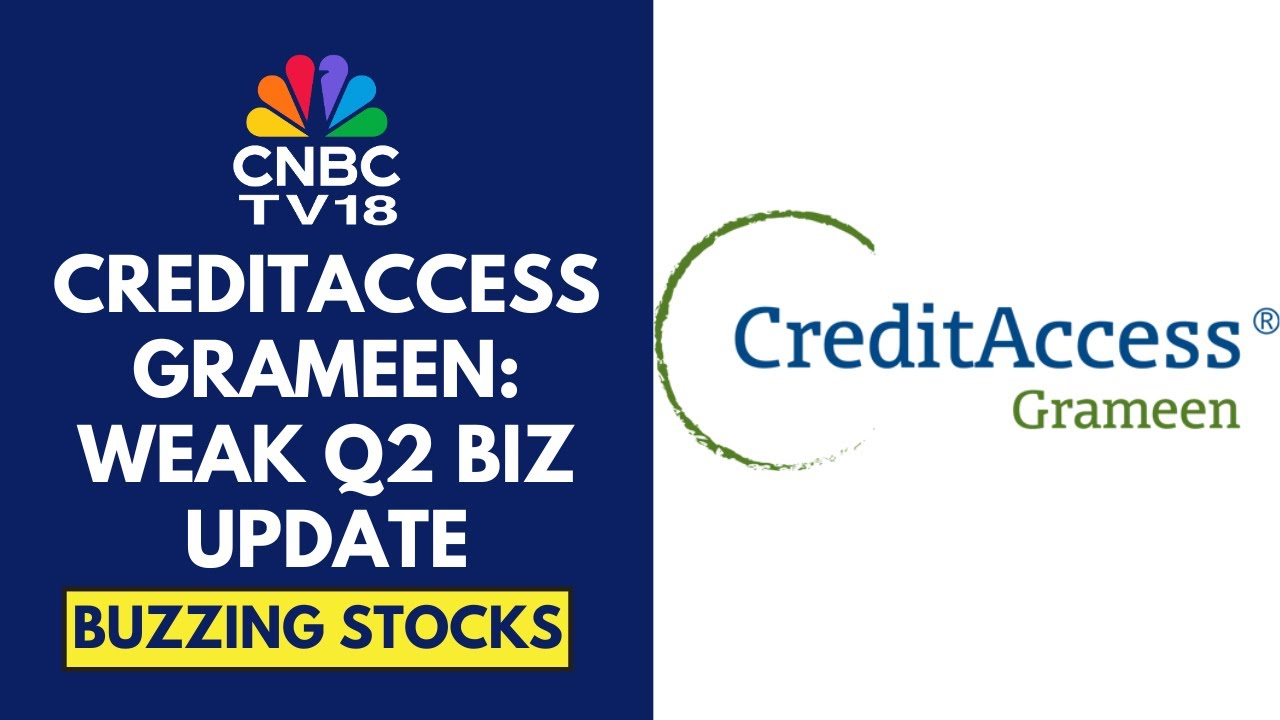 CreditAccess Grameen Slips In Trades On The Back Of Weak Q2 Biz Update; Disbursements Fall 2.3% QoQ