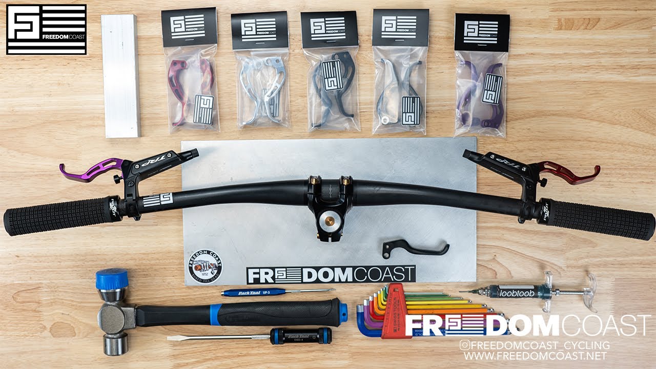 Freedom Coast TRP Brake Lever Install