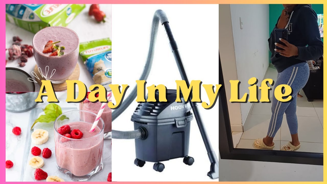 A DAY IN MY LIFE| Glute Gain smoothie Unboxing new Hoover |Catching up on my favorite YouTubers