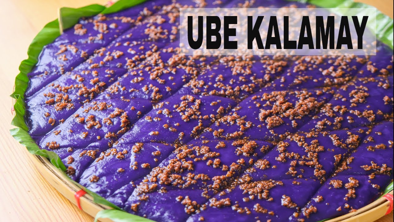 How to Make Kalamay Ube | Ube Kalamay