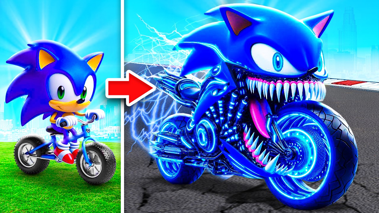 Upgrading SONIC BIKES In GTA 5!