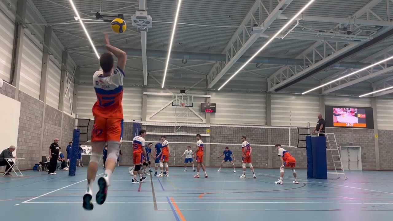 VUB vs UGent volleybal - Halve finales studentekampioenschap