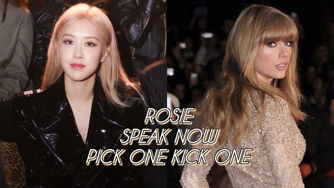 Pick One, Kick One Part 185: rosie Vs Speak Now (Taylor’s Version) | ❤️💜