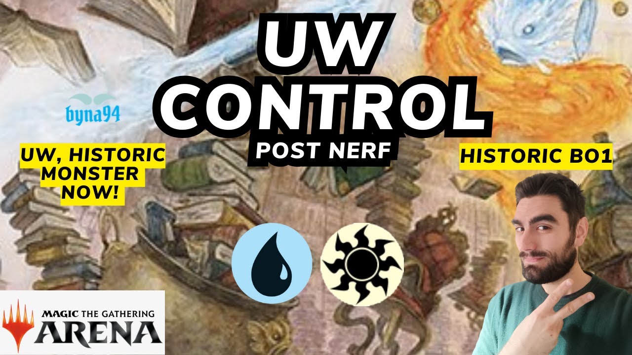 UW CONTROL POST NERF Historic Bo1 #mtgarena #mtgita #mtg