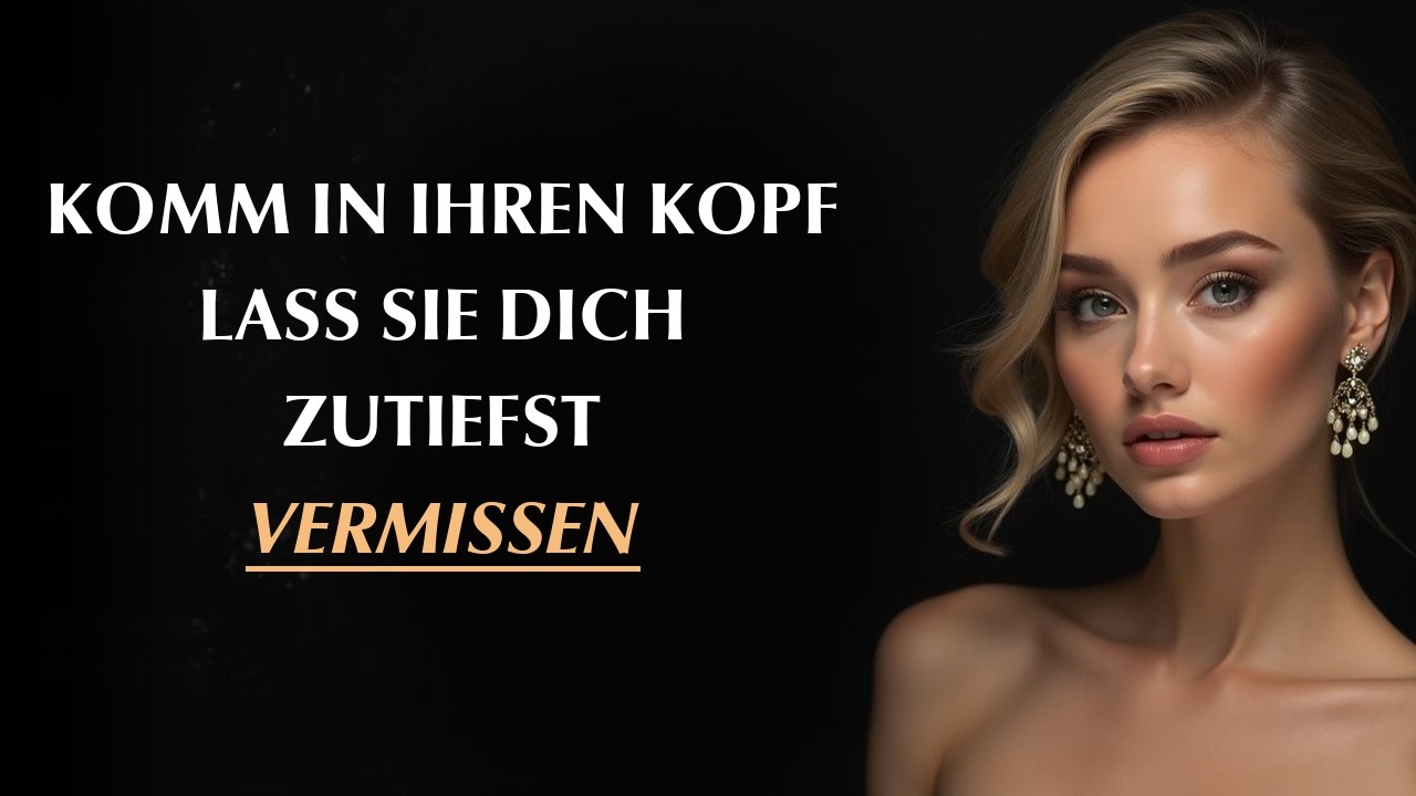 Wie man in den Geist einer Frau gelangt und sie dazu bringt, an dich zu denken
