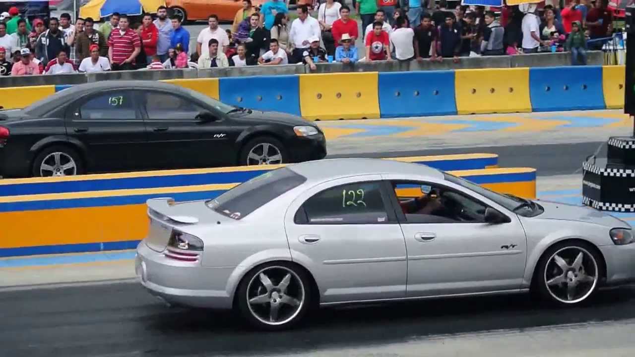 Stratus R/T (2G) vs Stratus R/T (2G). Mopar Fest 2013. Arrancones Pegaso
