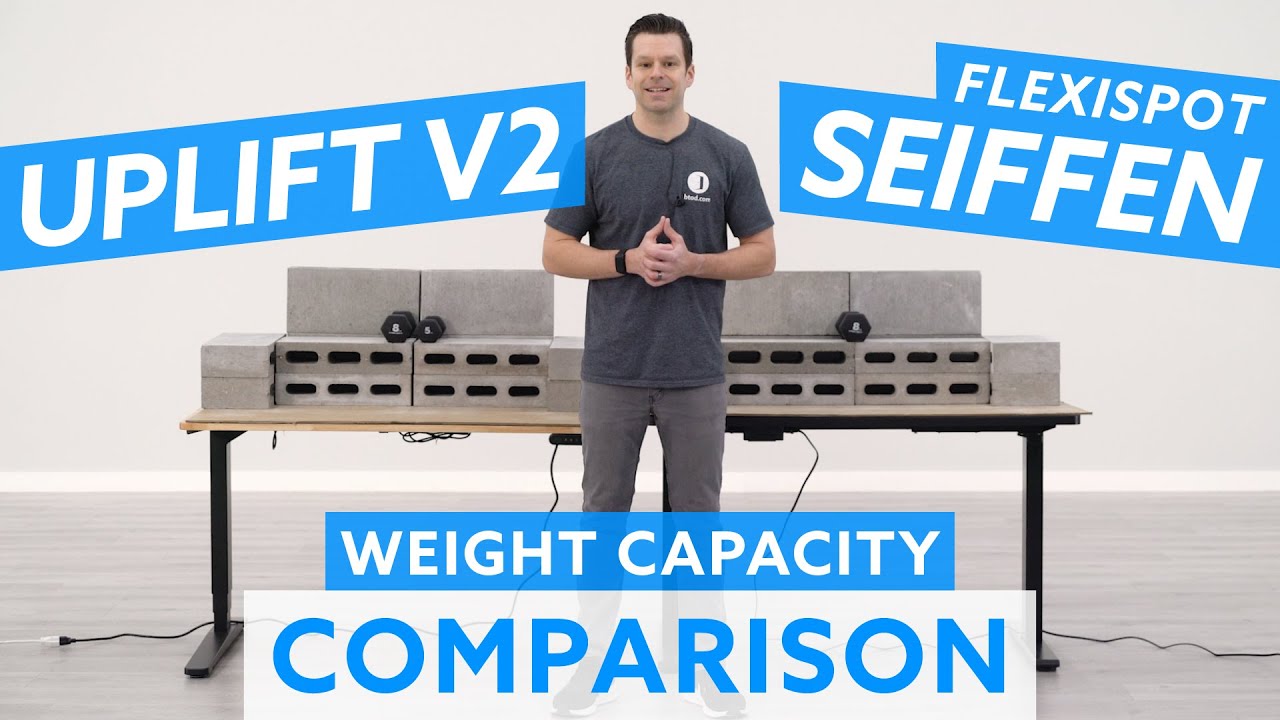 Uplift v2 vs. Flexispot EC1 Standing Desk Weight Capacity Comparison