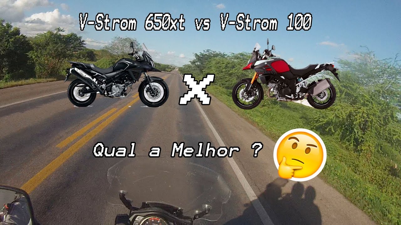 VSTROM 650XT vs VSTROM 1000, QUAL A MELHOR ?