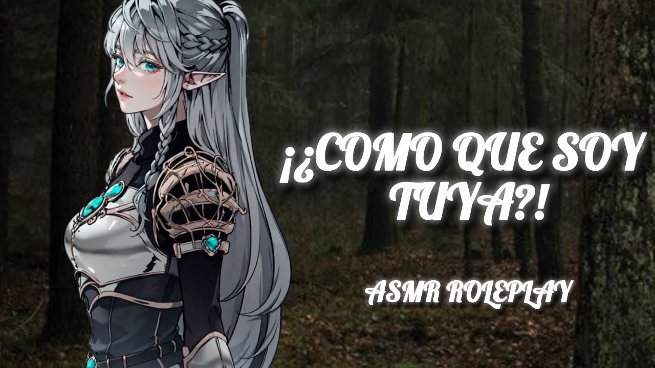 ¿COMO QUE SOY TUYA? |ASMR ROLEPLAY |Una cazadora y tu un vampiro 