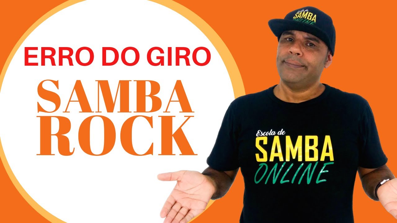 AULA DE SAMBA ROCK - ERRO BÁSICO DO GIRO